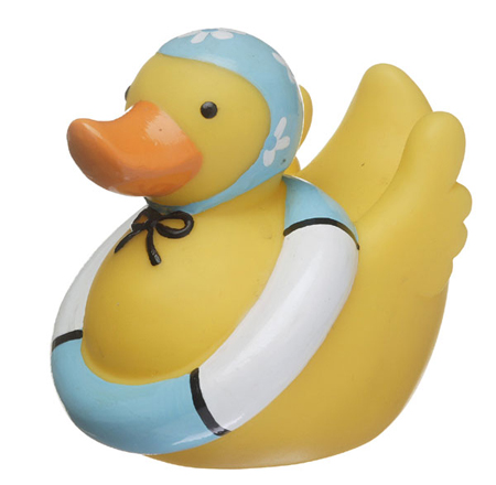 Bathroom rubber duck design for Mique of Sweden